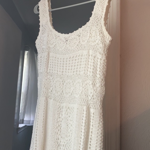 White Crochet dress - Picture 5 of 8